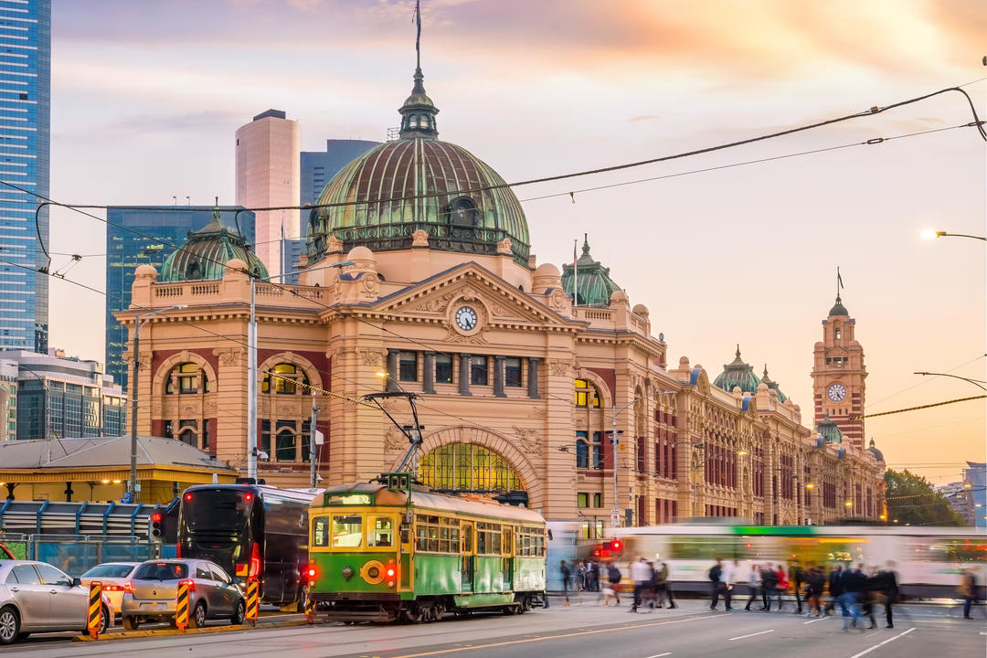 Australiens storstäder och landsbygd