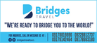 Bridges Travel and Tours Corporation. logo