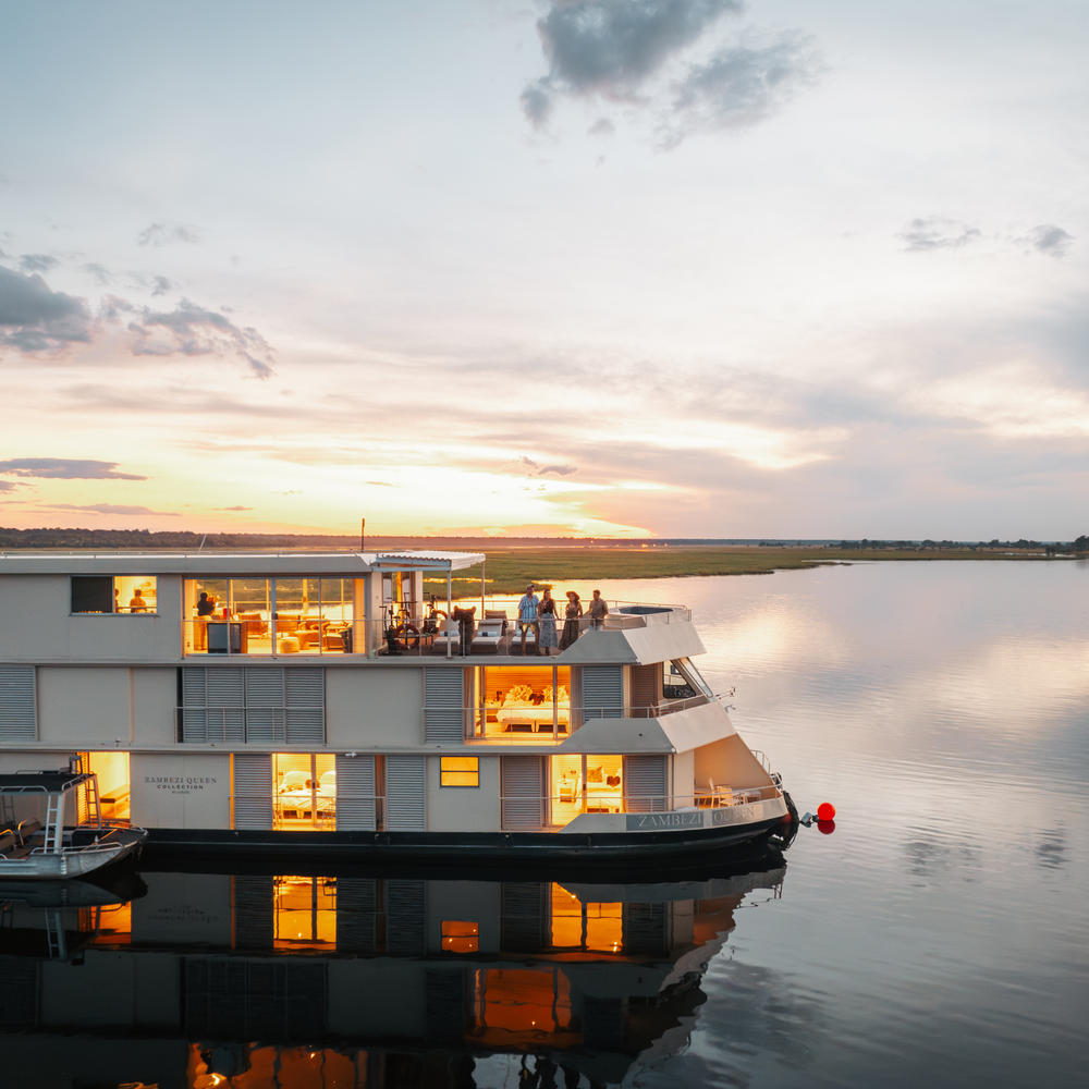 Zambezi Queen at Dusk