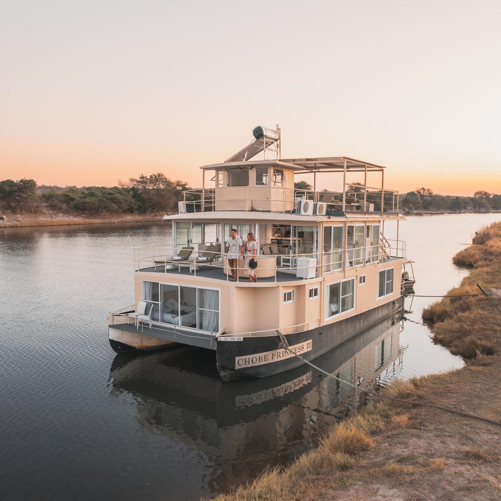 Chobe Princess at Serondela Mooring