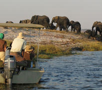 Water based game viewing