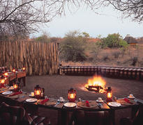 Boma at Mashatu Tent Camp