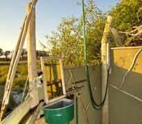 Open air bathrooms