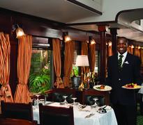 The Events Train dining car