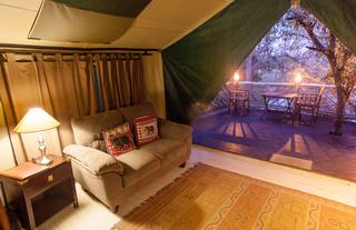 Lounge at PomPom tent