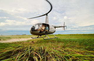 Xugana Island Lodge Scenic Helicopter Flights