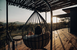 Swinging into Sunset Serenity