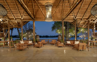 Reception seating area