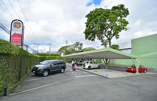 Car park.