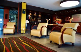Hotel Lobby.