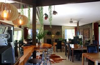 Dining Room with Fire Place