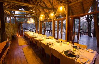 Rhino Post Safari Lodge - Dining Room