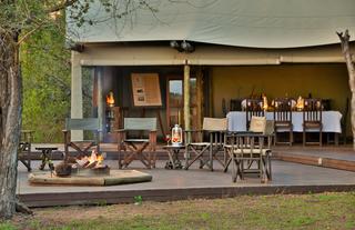 Plains Camp @ Rhino Walking Safaris - Main Area