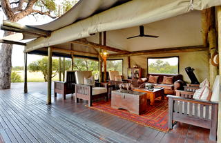 Plains Camp @ Rhino Walking Safaris - Main Area
