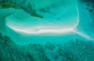 Sandbank at Manta