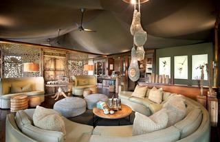Ngala Tented Camp guest area
