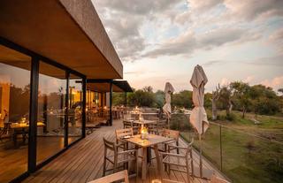 Kapama River Lodge Xitsumbeni dining area