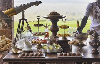 Singita Sasakwa Lodge - High Tea