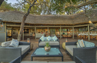 Outside Main sitting area at Setari