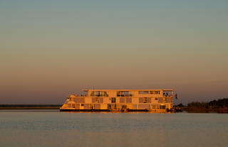 Boat Exterior - Dusk