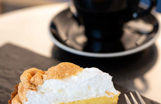 Cake and Cappuccino