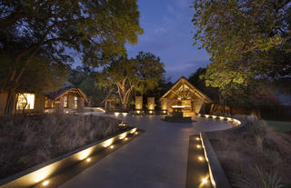 Mabula Game Lodge - Night Entrance