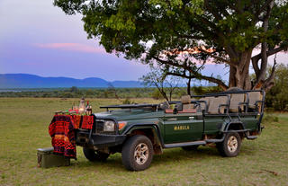 Mabula Game Lodge - Safari Sunset Set-up 1