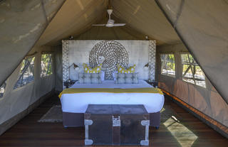 Tent bedroom