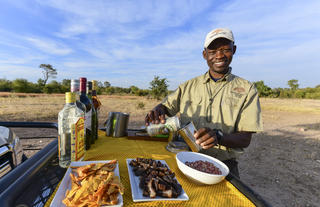 Sundowners and snack