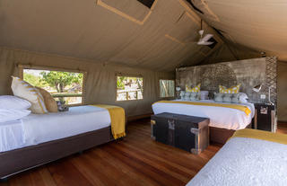 Family tent Bedroom