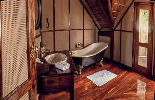 Bathroom area