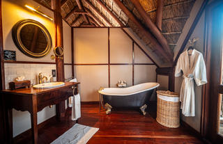 Bathroom area
