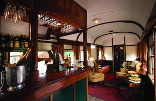 The Events Train bar car
