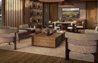 Baines' Lodge - Main Area indoor lounge