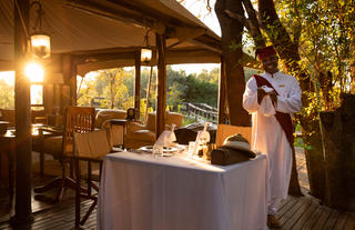 Hamiltons Tented Camp - Dining Area 1
