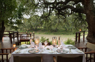 Hamiltons Tented Camp - Dining Area 2