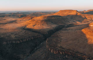 Flat top mountains