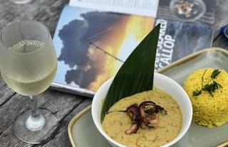 Octopus curry