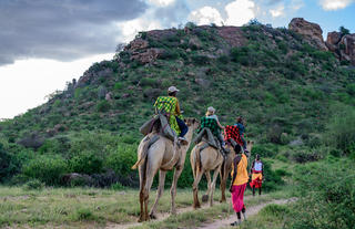 Camel riding