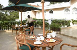 breakfast on balcony