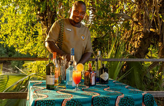 Sundowners on the Deck