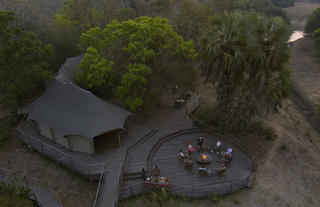 Outside Panoramic Deck and Fire-Pit