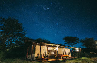 Standard Tent at night