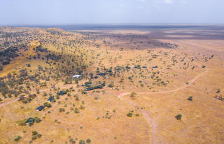 Aerial view of the Camp