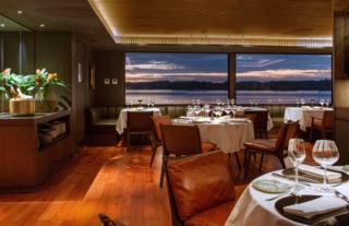 Aqua Nera Dining Room
