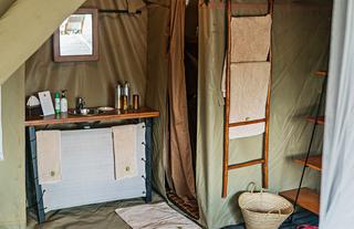 ICZ Accommodation Tent Bathroom