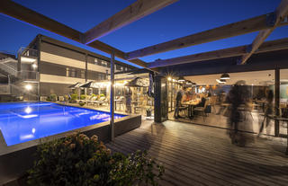 Kloof Street Hotel - Deck at Night - Cape Town