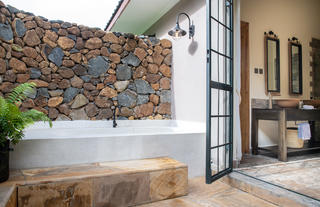 Outdoor Bath and Shower