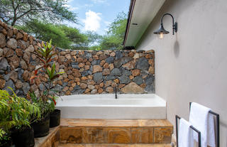 Outdoor Bath and Shower