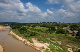 Aerial Views of the Sand River